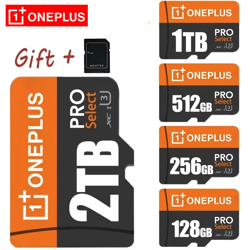 Drone Camera 4K - OnePlus Original Hochgeschwindigkeits-Speicherkarte 2TB Große Kapazität
