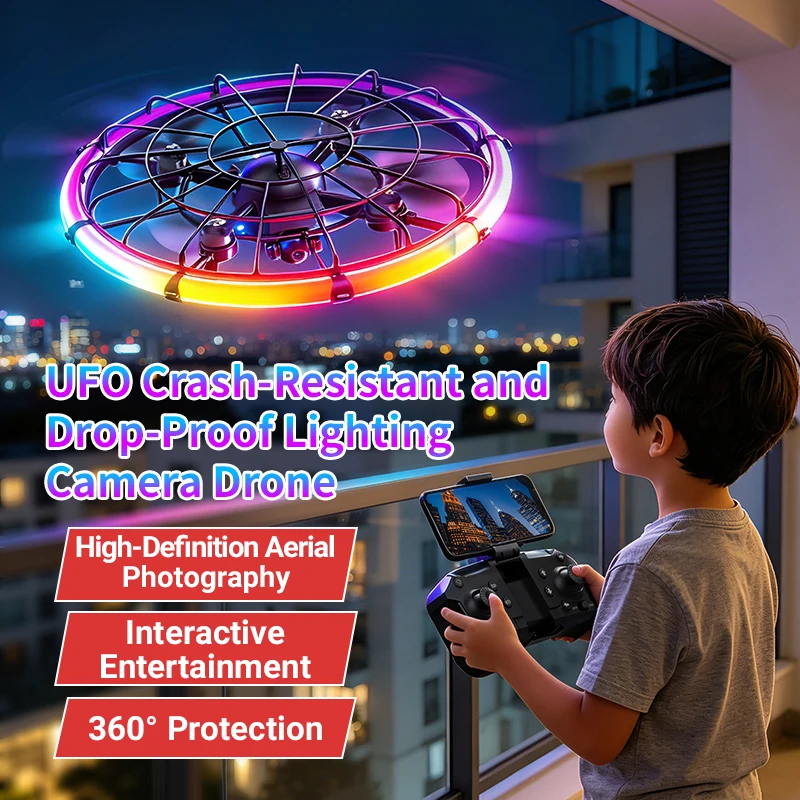 Drone Camera Lens - JJRC H145 UFO RC-Drohne mit Dual-HD-Objektiv,