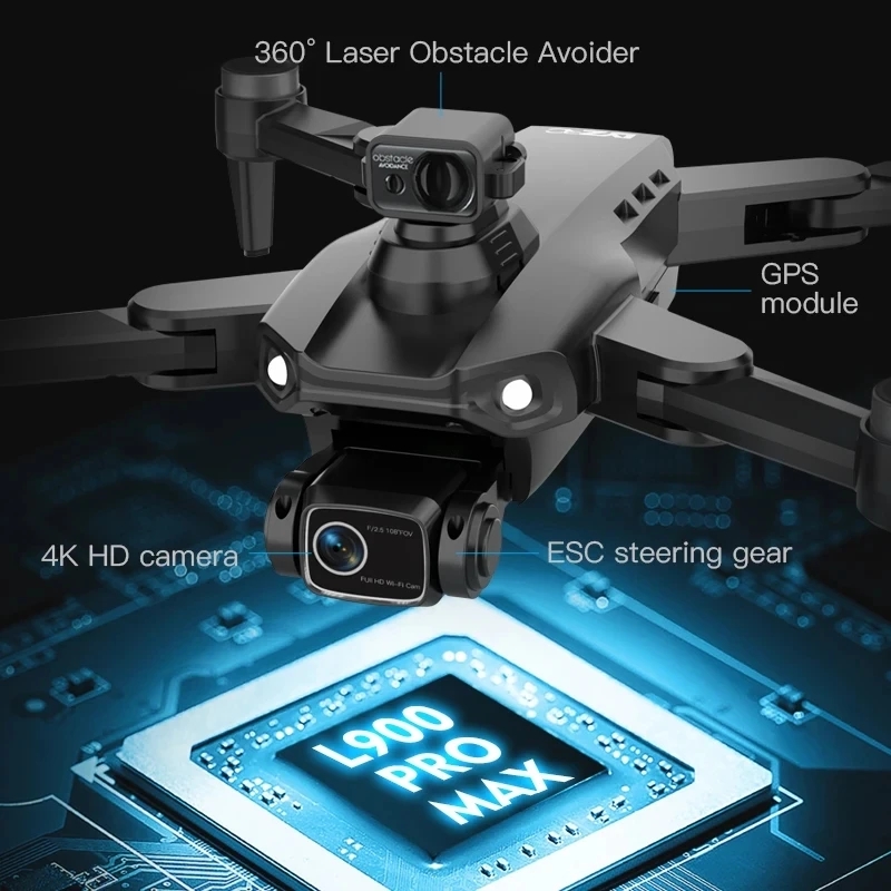 L900 Pro MAX GPS-Drohne 4K Pro – Drone Camera 4K Bewertung und Preis