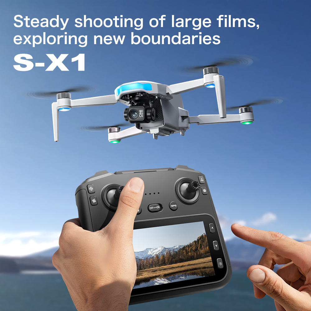 Original S-X1 GPS Faltbarer RC – Drone Camera With Gimbal Bewertung und Preis
