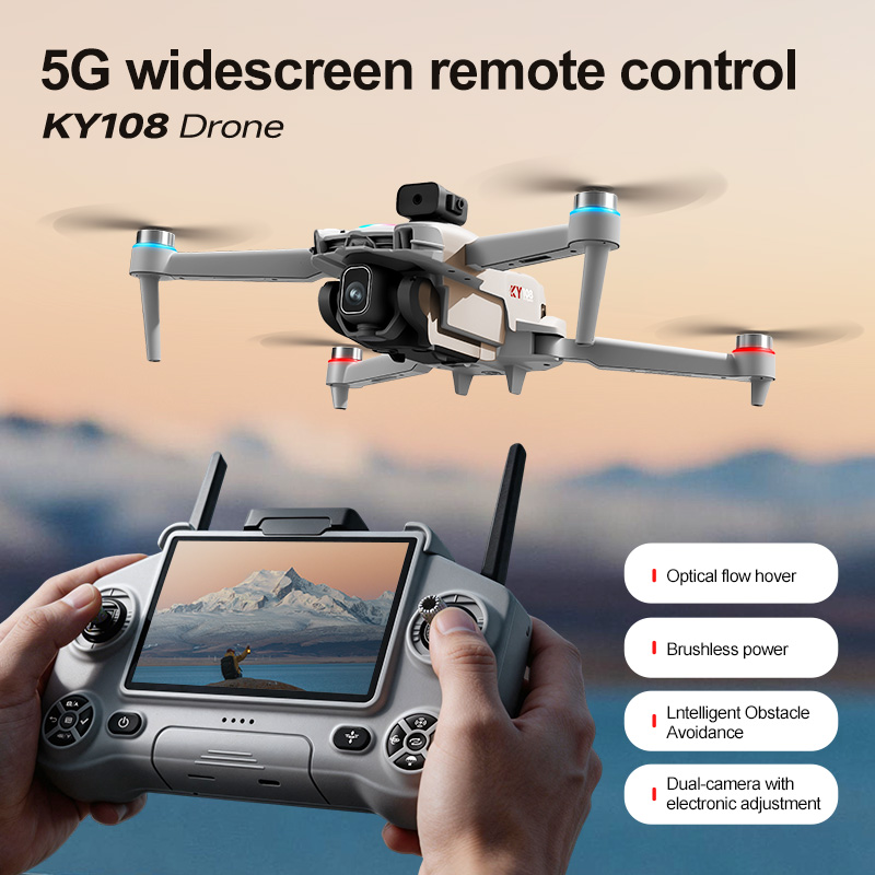 2026 Neue KY108 Drohne mit 8K- – Drone Camera Lens Bewertung und Preis
